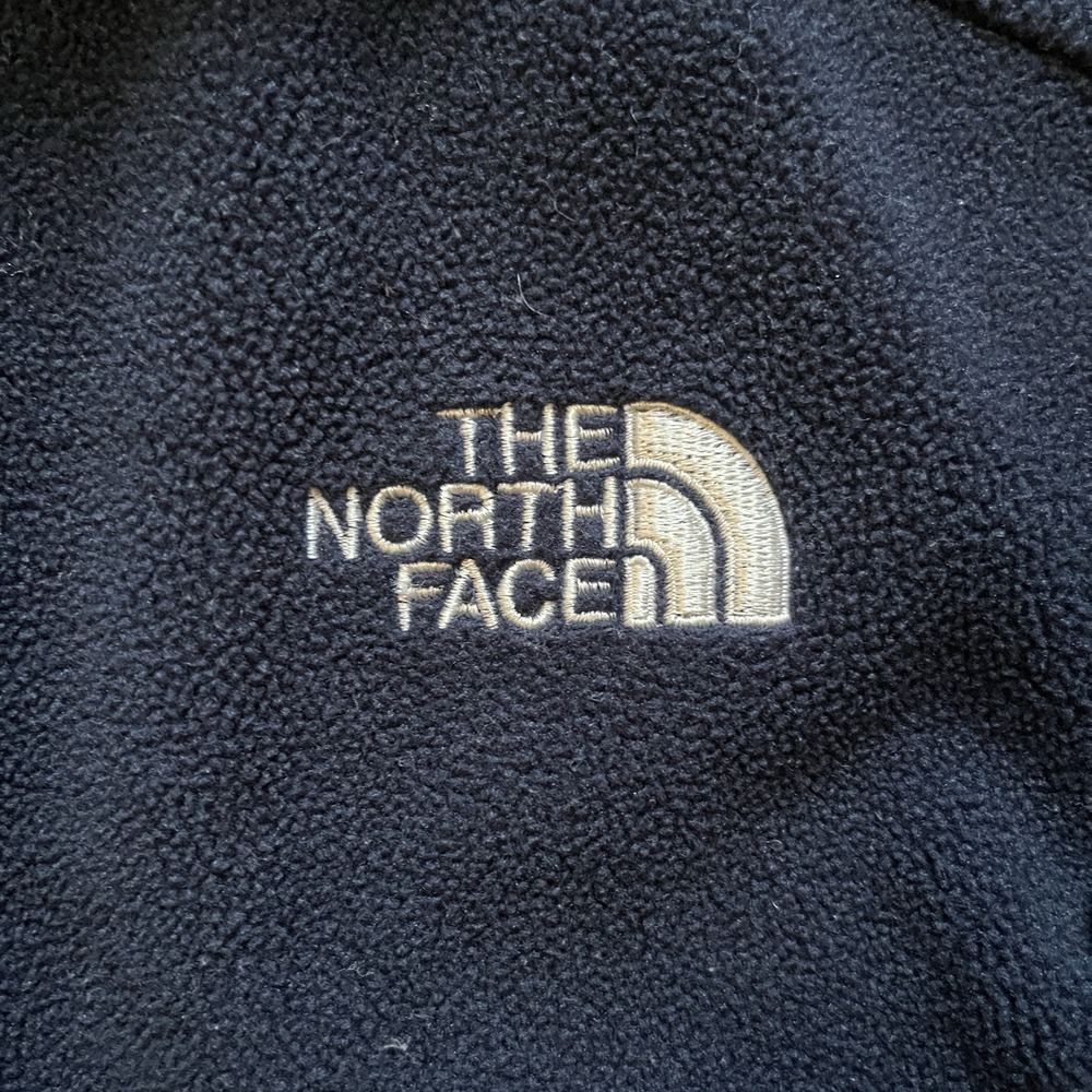 VTG The North Face GORE Windstopper Fleece Jacket Navy Blue 90s Outdoor Size XL - Picture 5 of 14